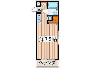 エスタ梅ヶ丘の物件間取画像